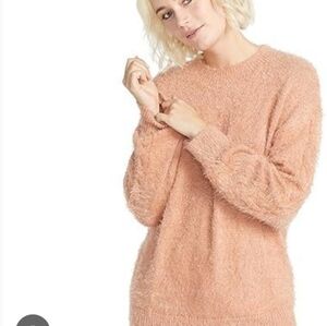 Volcom Women's Crew Neck Sweater - Warm Peach Sz XL